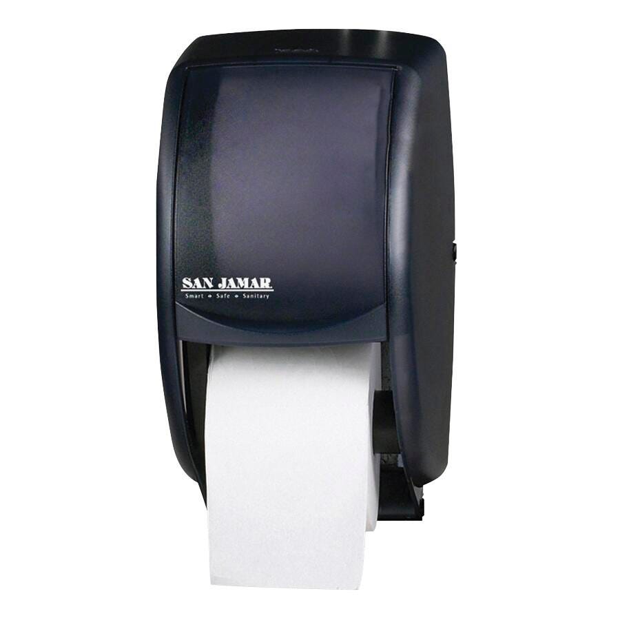 DISPENSR TISSUE BATH BLACK/PEARL SJMR3500TBK