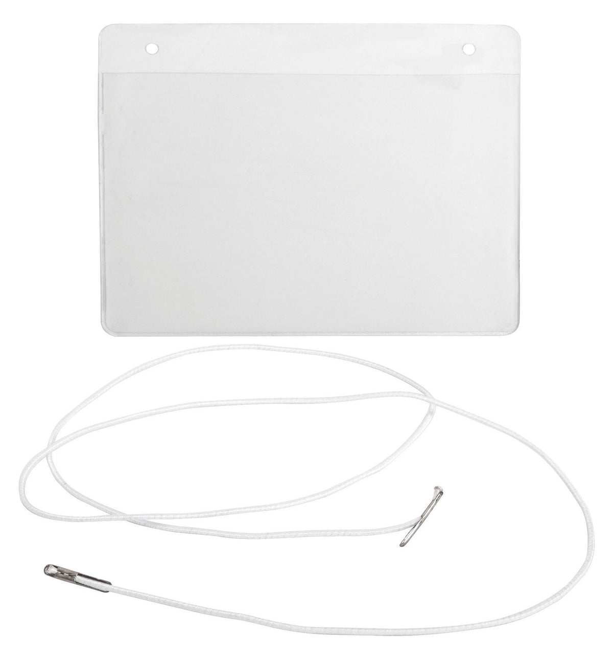 BADGE NECK STYLE 4X3 INSERT WHITE SPR01615 PACK OF 50