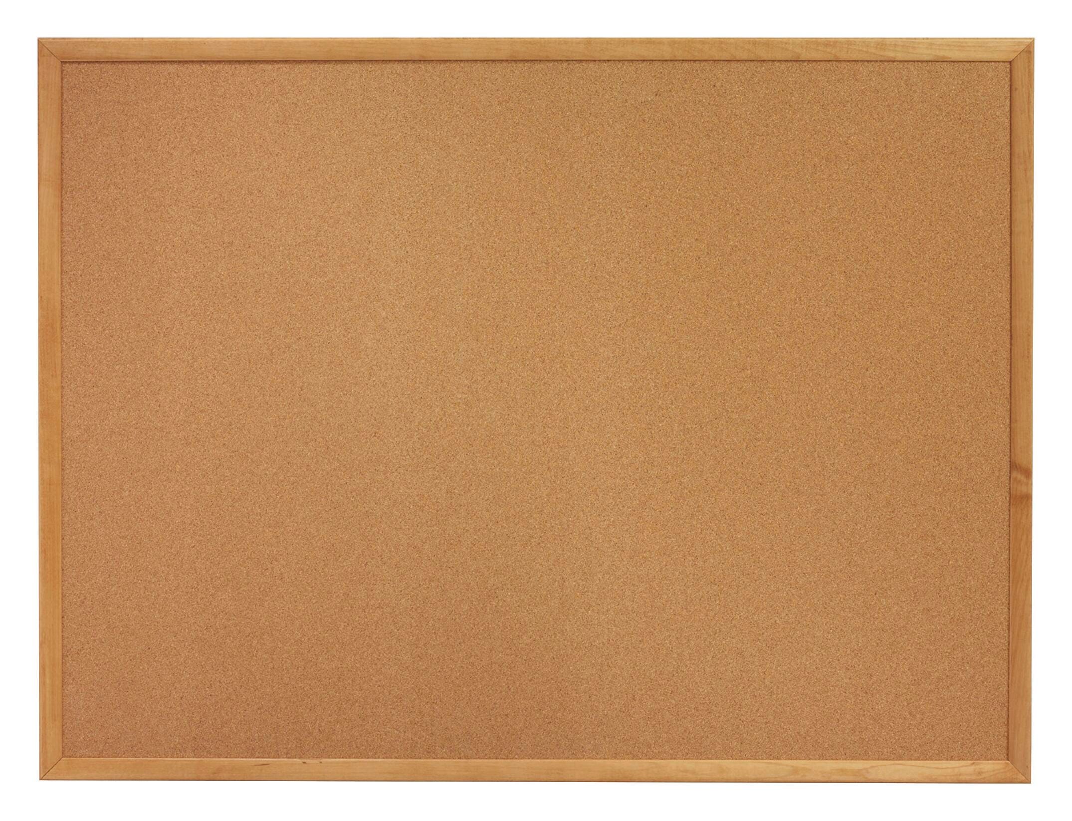 CORK BOARD 6X4 WOOD FRAME