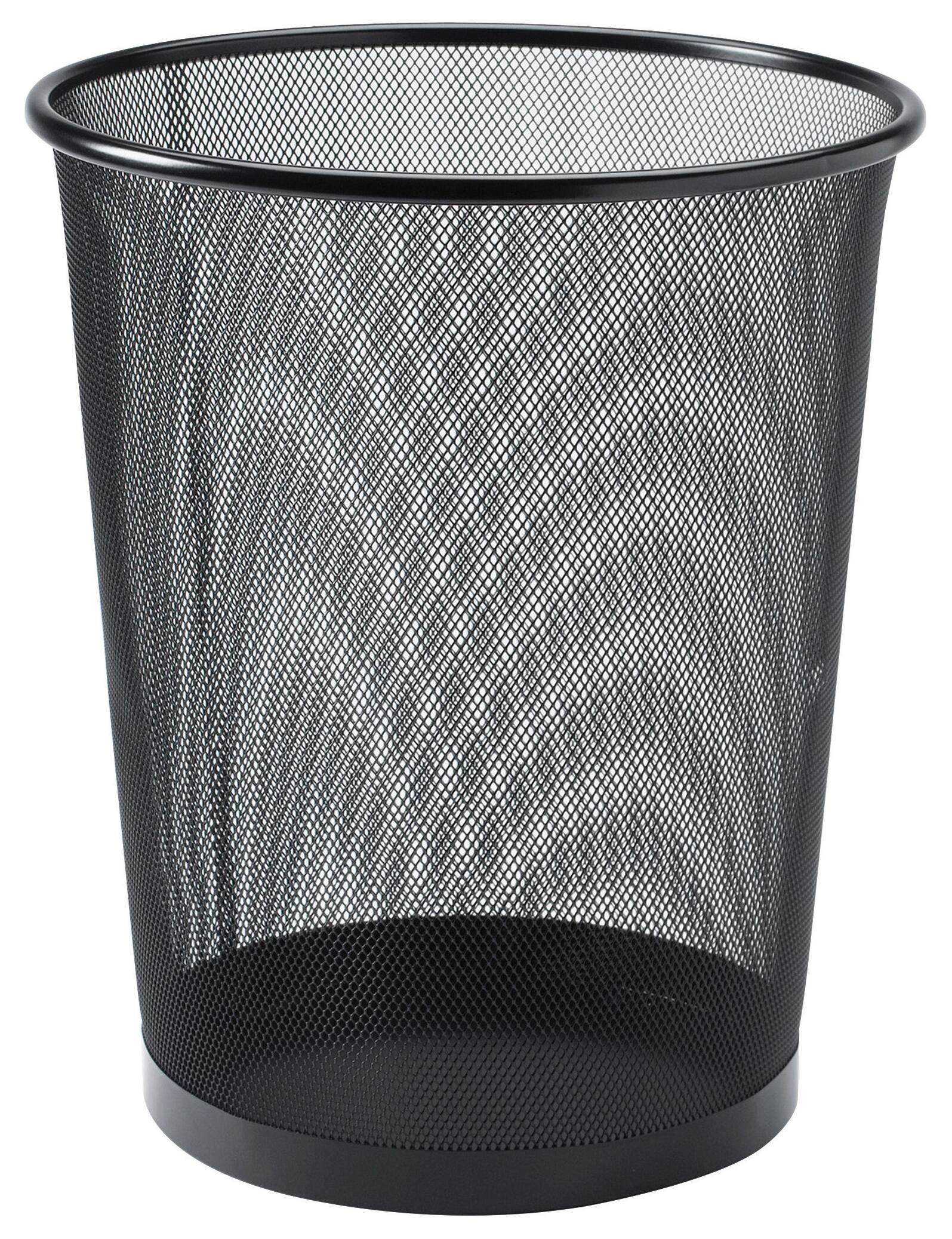 WASTE BIN MESH ROUND BLACK LLR52770