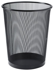 WASTE BIN MESH ROUND BLACK LLR52770