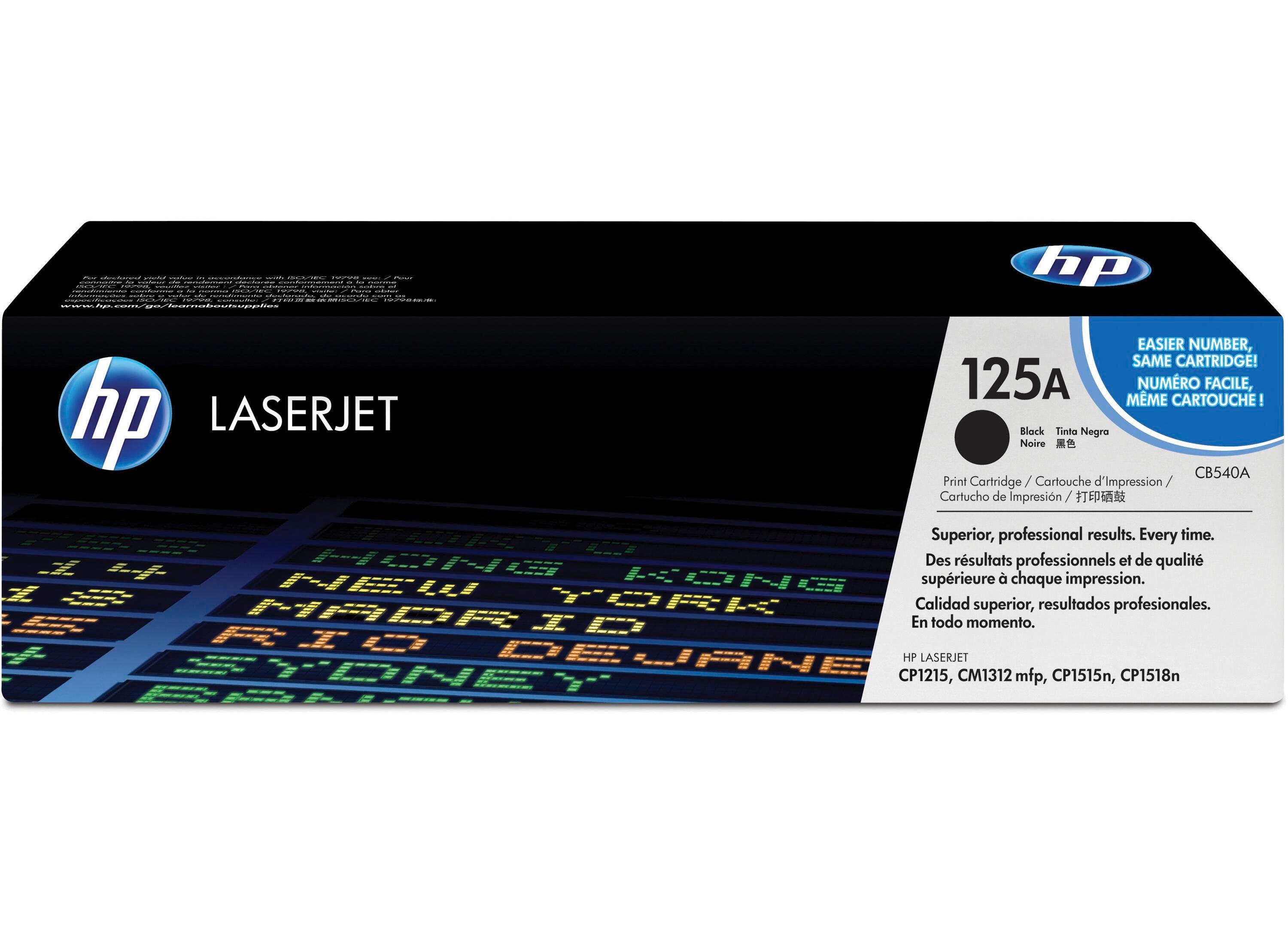 CARTRIDGE INK TONER HP HEWCB540A BLACK