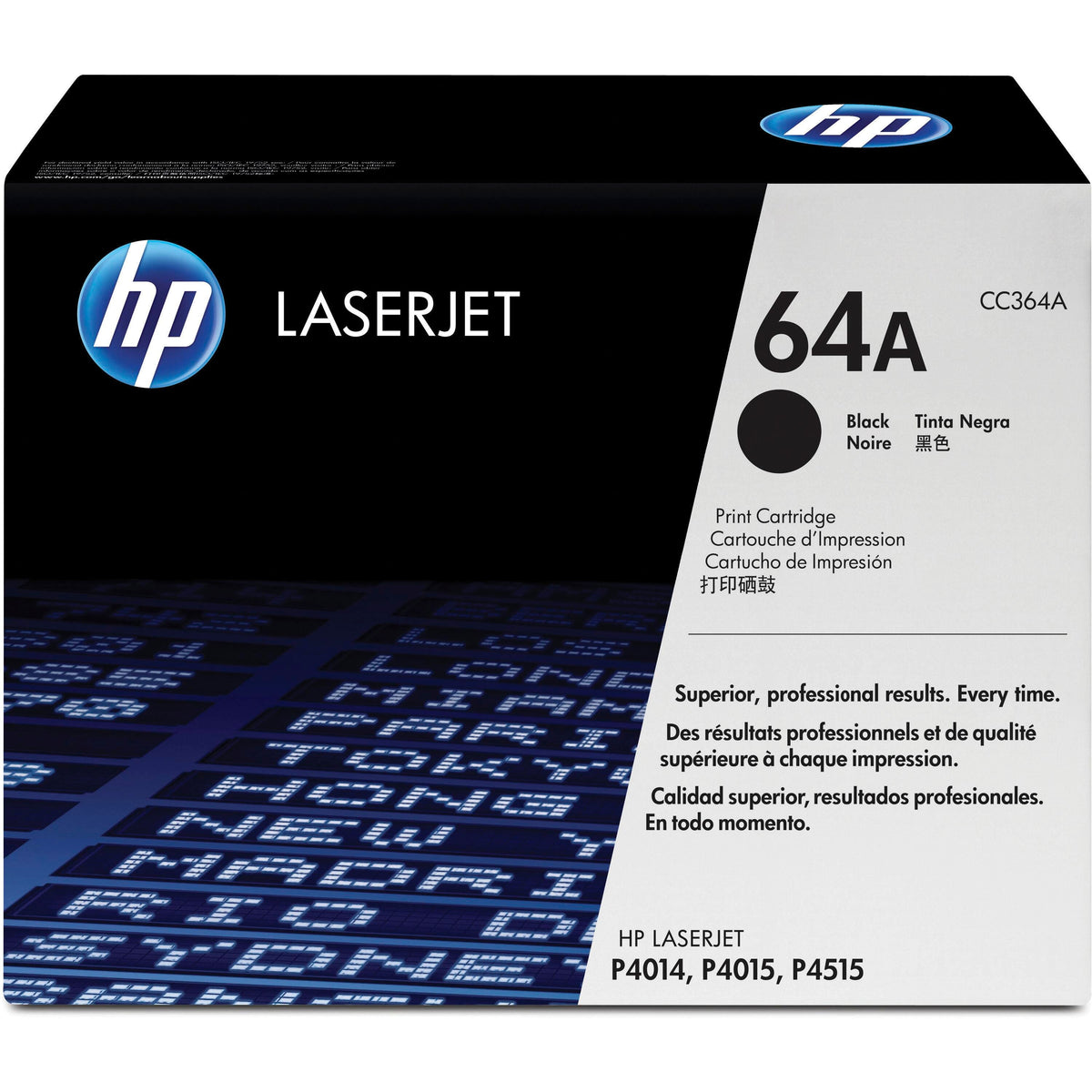 CARTRIDGE INK TONER HP HEWCC364A BLACK