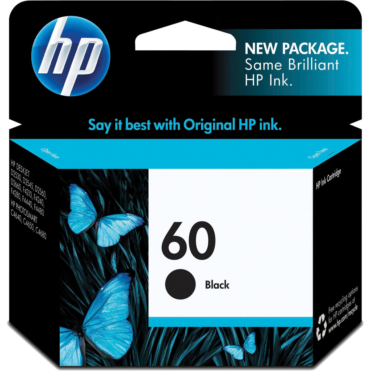 CARTRIDGE INK TONER HP HEWCC640WN BLACK