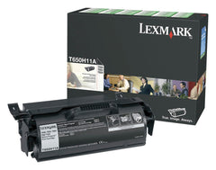 CARTRIDGE INK TONER LEXMARK LEXT650H11A BLACK