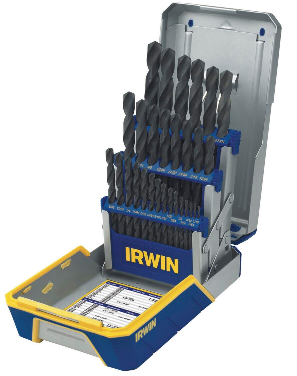 DRILL BIT SET BLACK OXIDE WITH INDEX HN3018004 29PC