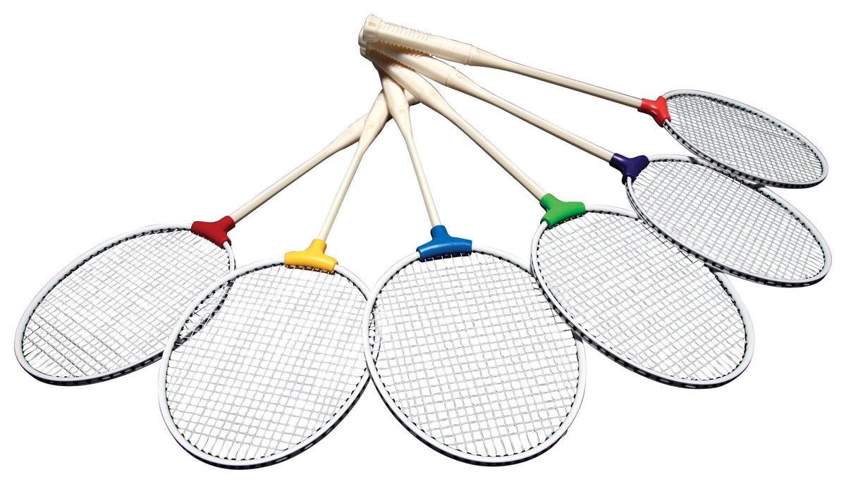 RACQUET BADMINTON UNBREAKABLE SET OF 6