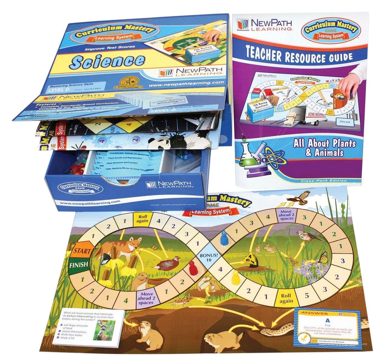 GAME PLANTS + ANIMALS CLASSPK GR3-5