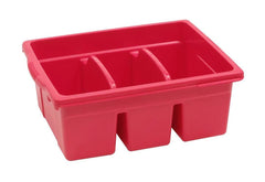 TOTE ROYAL DIVIDED TUB RED