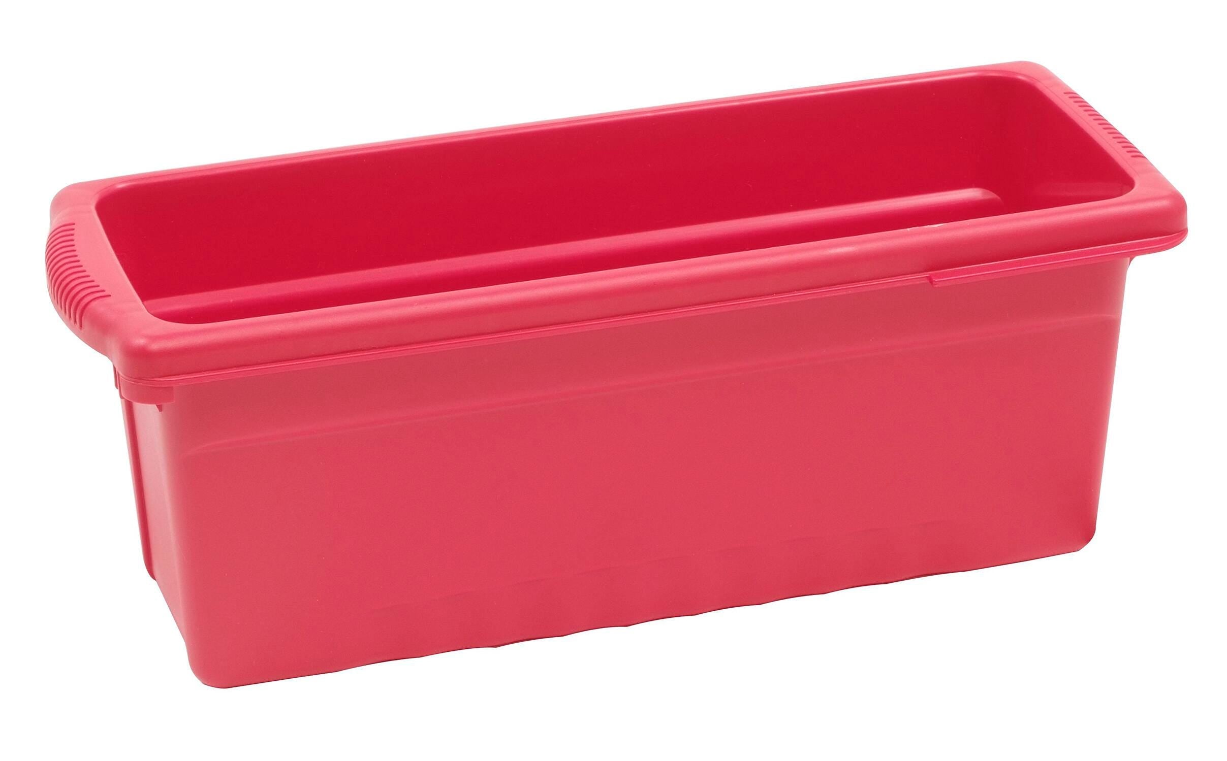 TOTE 6-1/2 W X 15-3/4 D X 6 H IN SMALL TUB - RED