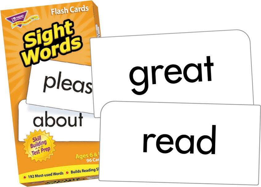 FLASH CARDS SIGHT WORDS