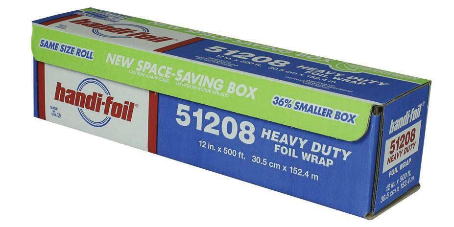 FOIL ALUMINUM HEAVY WEIGHT 12 W X 500FT ROLL
