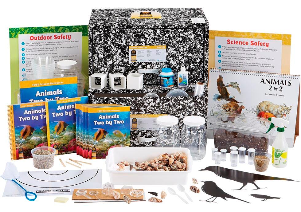 KIT FOSS ANIMALS 2X2 3RD ED DIG 7YR/32S