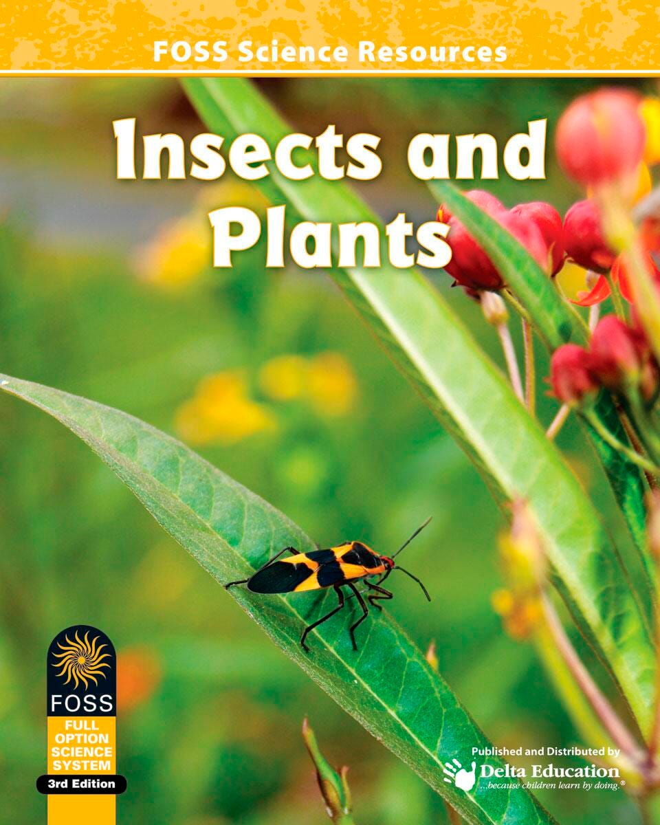 SRB BBK FOSS INSECTS+PLANTS 3RD ED EA