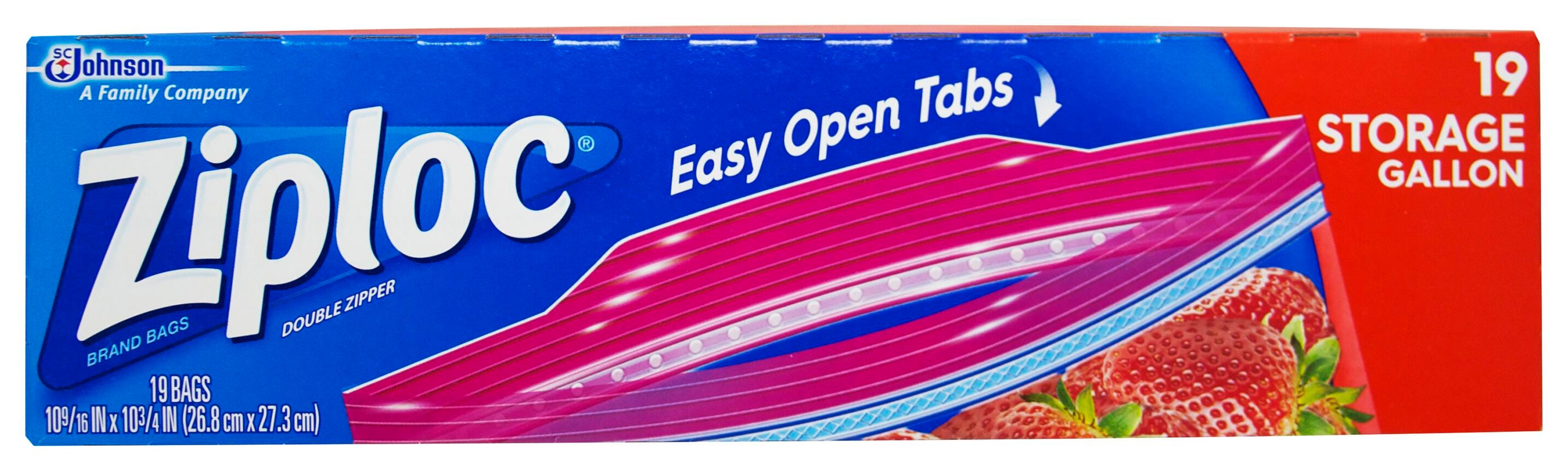 BAGS ZIPPER SEAL 10.5X11 BOX OF 19