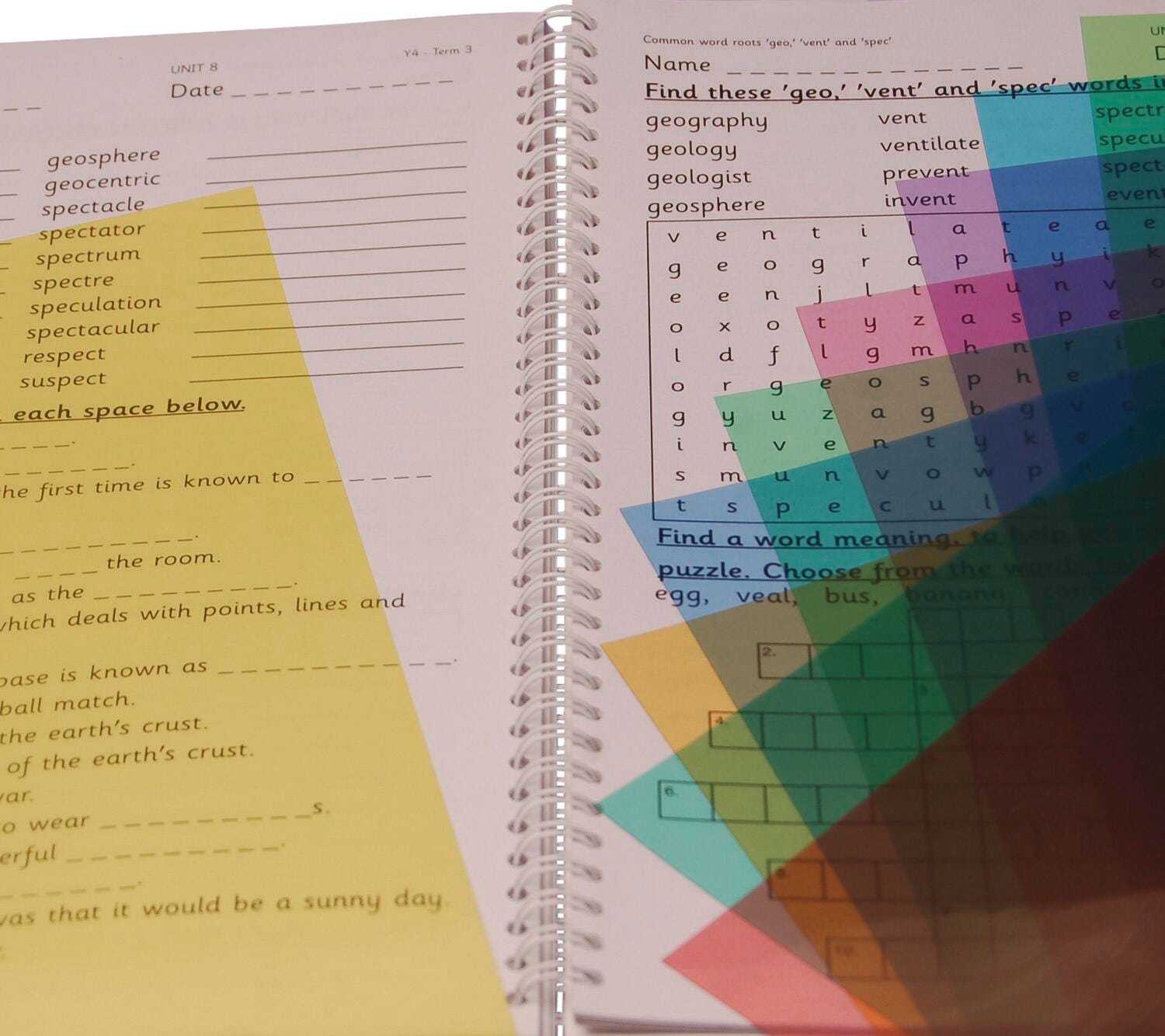 OVERLAYS FULL PAGE COLOR SET OF 10