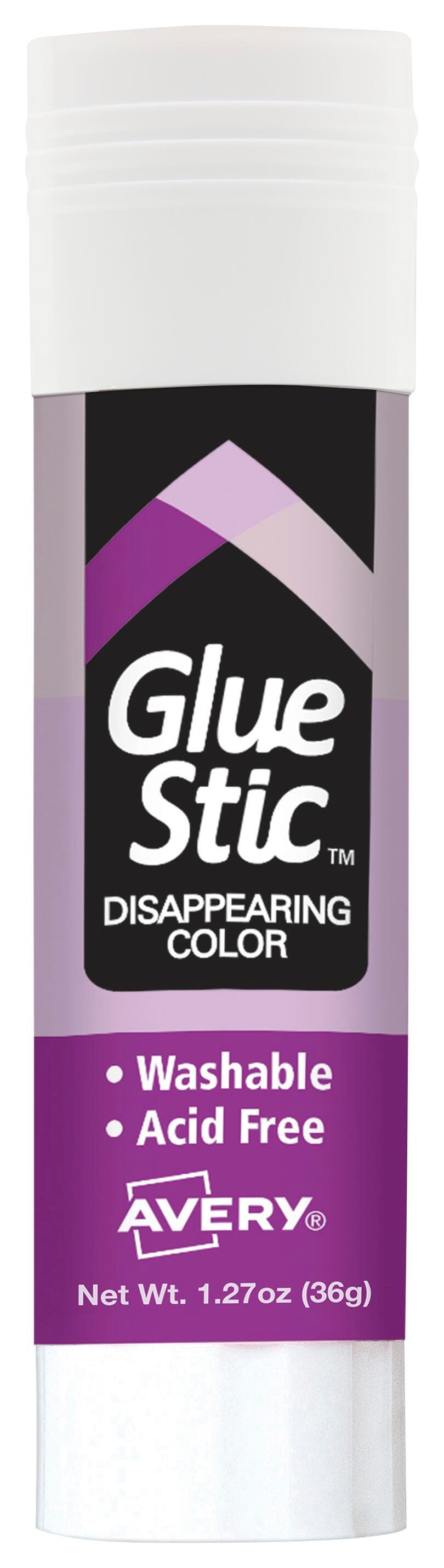 GLUE STIC PERMANENT AVERY 1.27 OZ PURPLE EACH