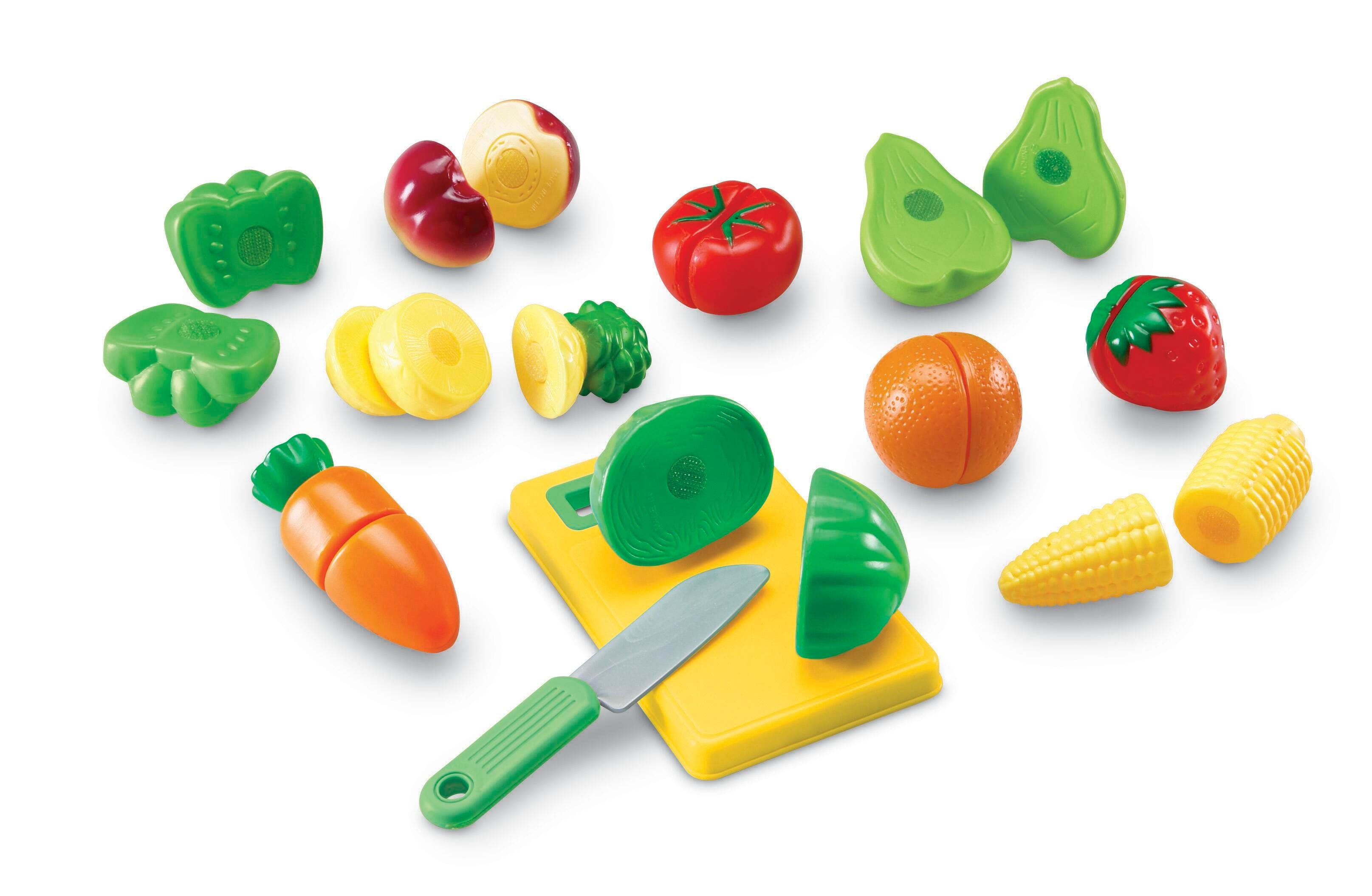 SLICEABLE FRUITS AND VEGETABLES - SET OF 23