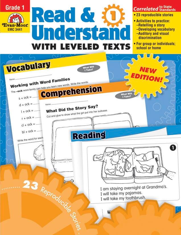 WORKBOOK - READ AND UNDRSTND STORIES AND ACTVTS GR 1