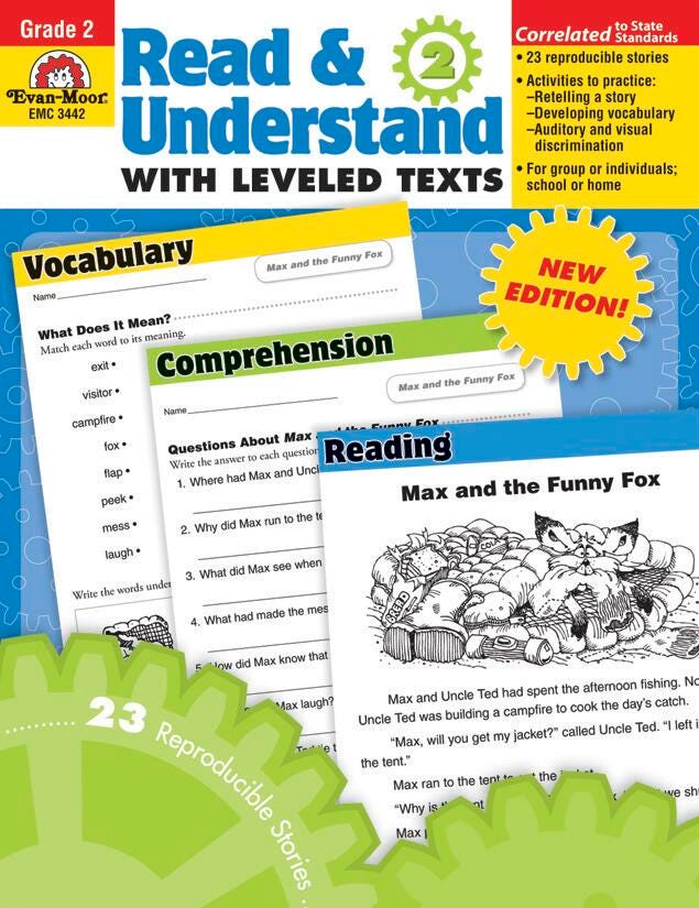 WORKBOOK - READ AND UNDRSTND STORIES AND ACTVTS GR 2