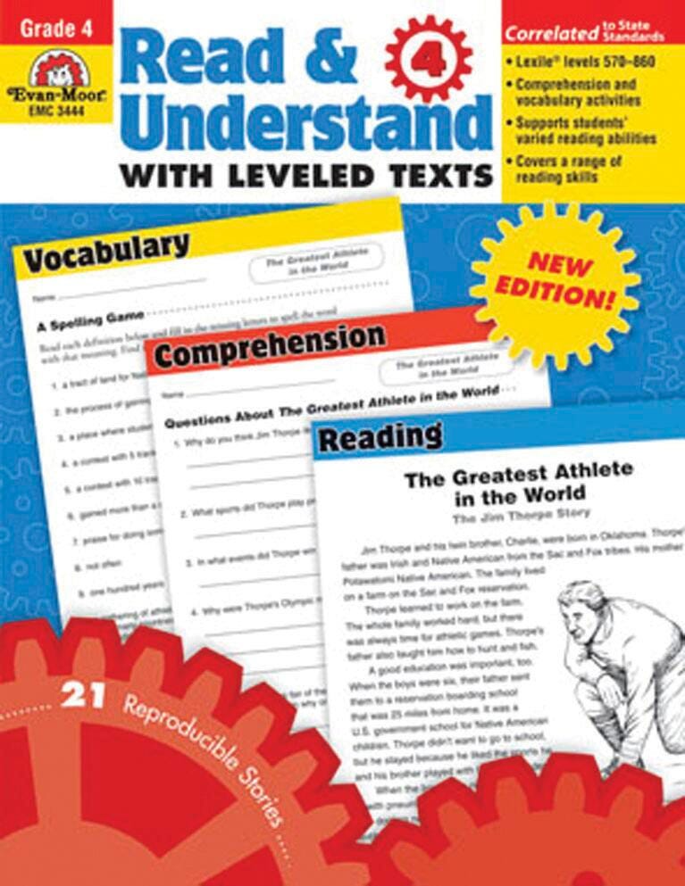 WORKBOOK - READ AND UNDRSTND STORIES AND ACTVTS GR 4