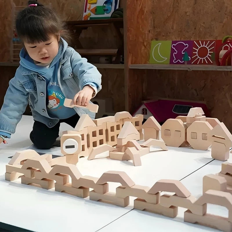 132-Piece Mechanical Building Blocks