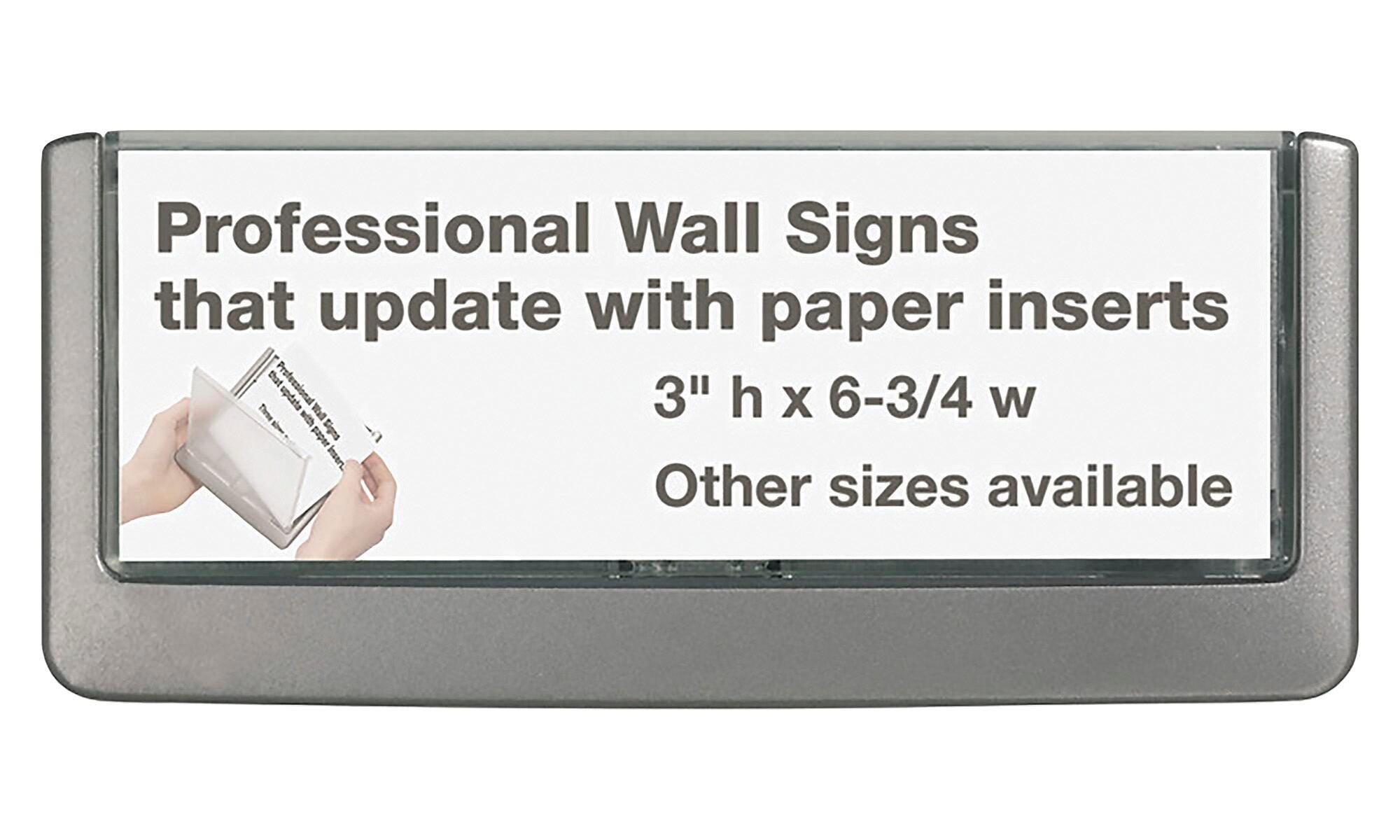 SIGN CLICK 6.75X.62X3 GRAPHITE DBL497637