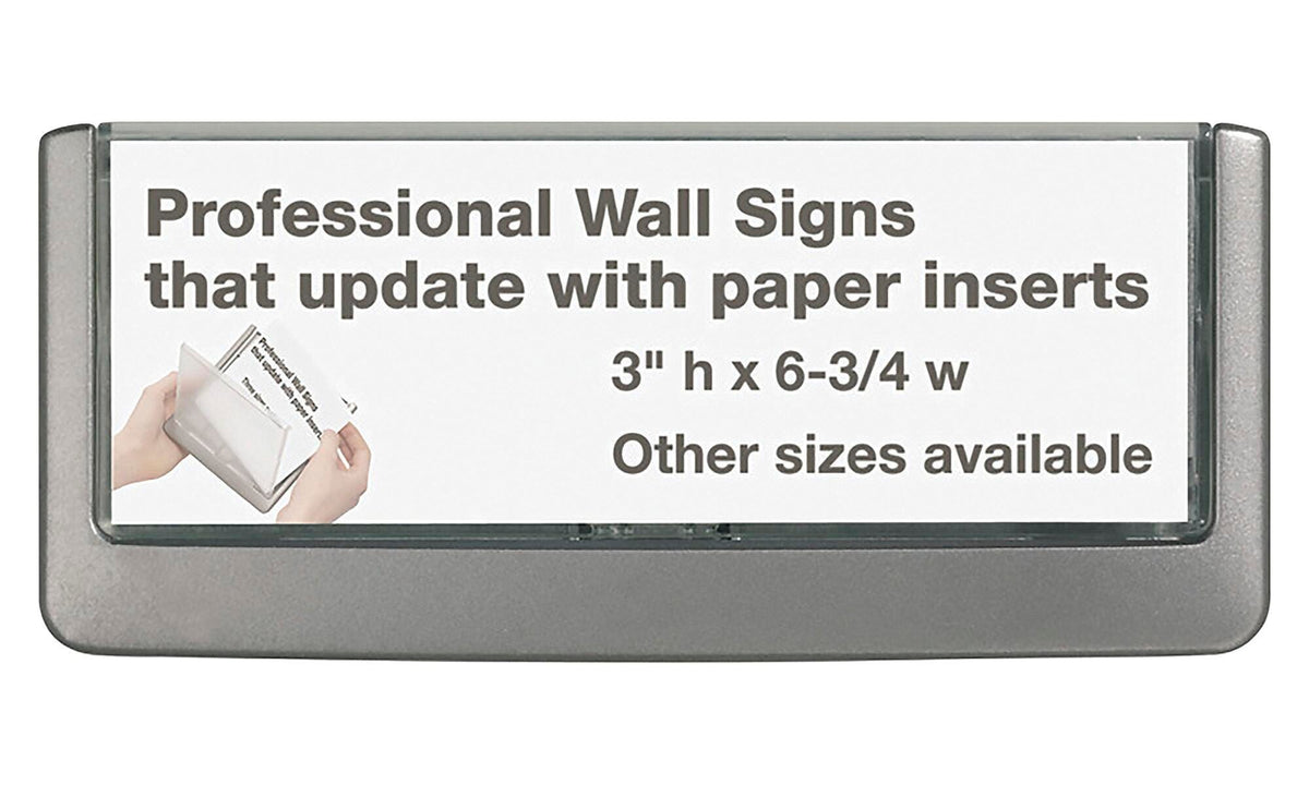 SIGN CLICK 6.75X.62X3 GRAPHITE DBL497637