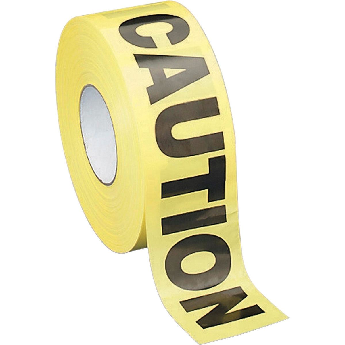 BARRICADE TAPE CAUTION 3X1000 YELLOW/BLACK