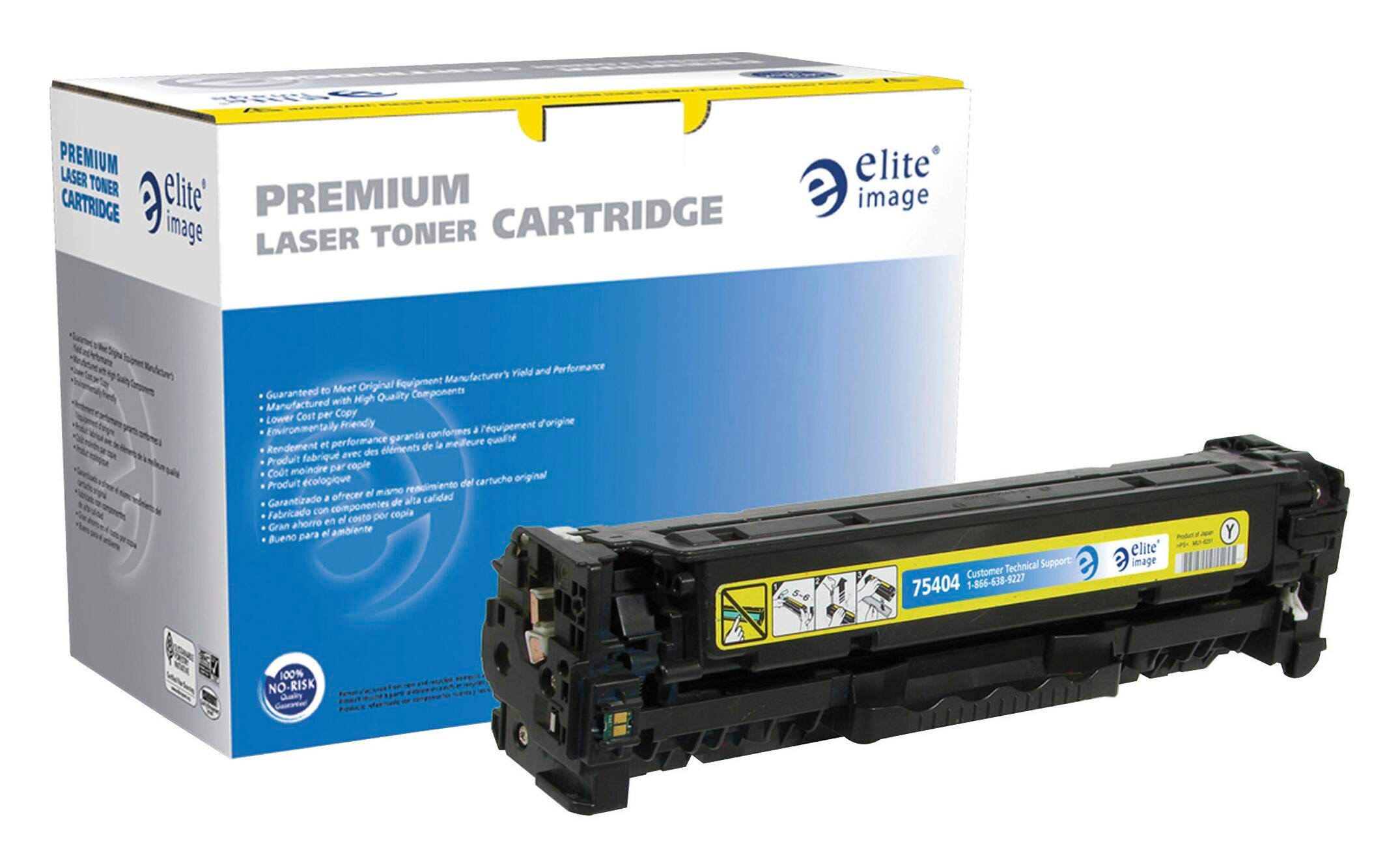 CARTRIDGE INK TONER FOR HP 532A YELLOW ELI75404