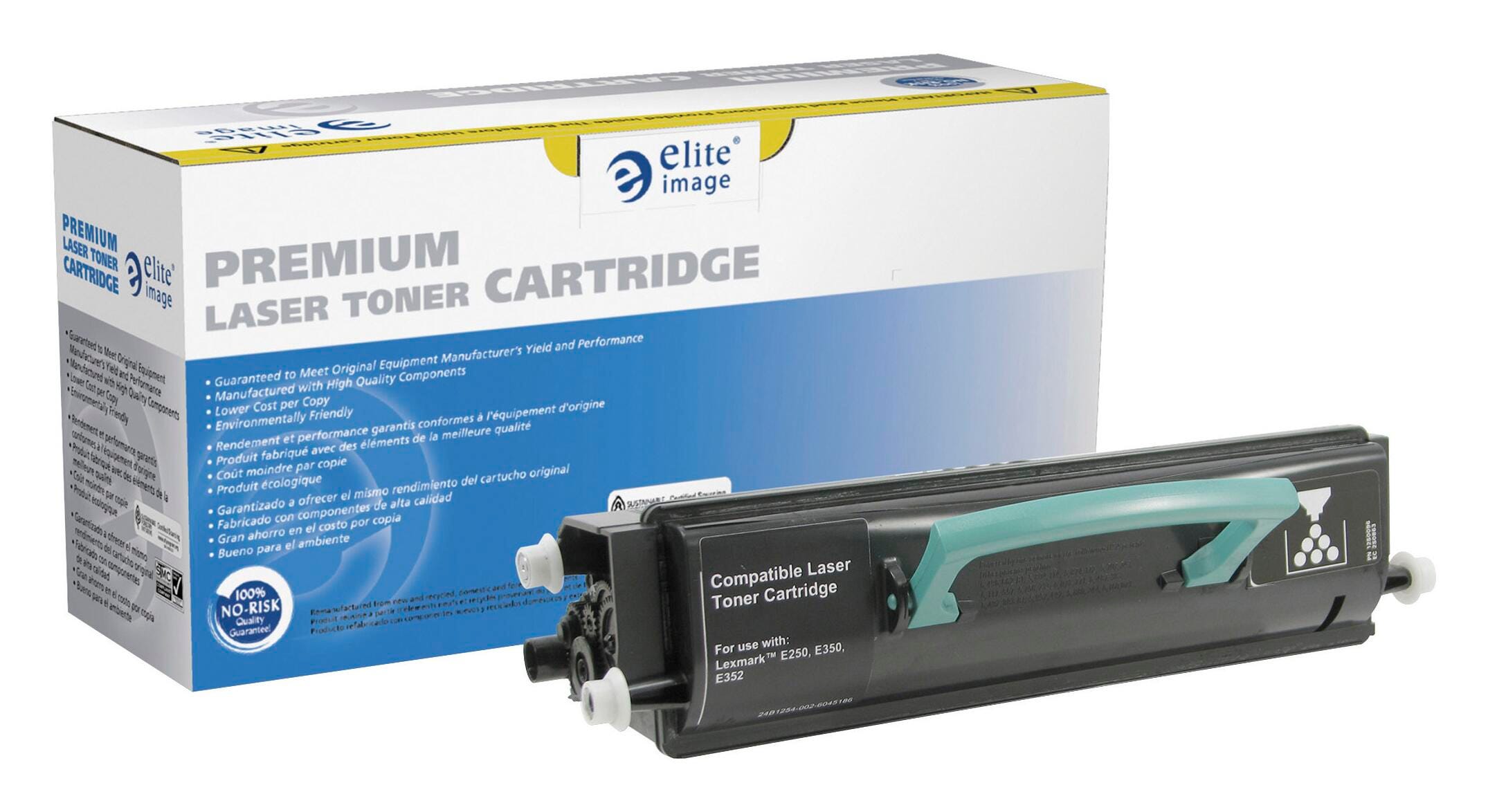 CARTRIDGE INK TONER LEXMARK E250A11A BLACK ELI75408