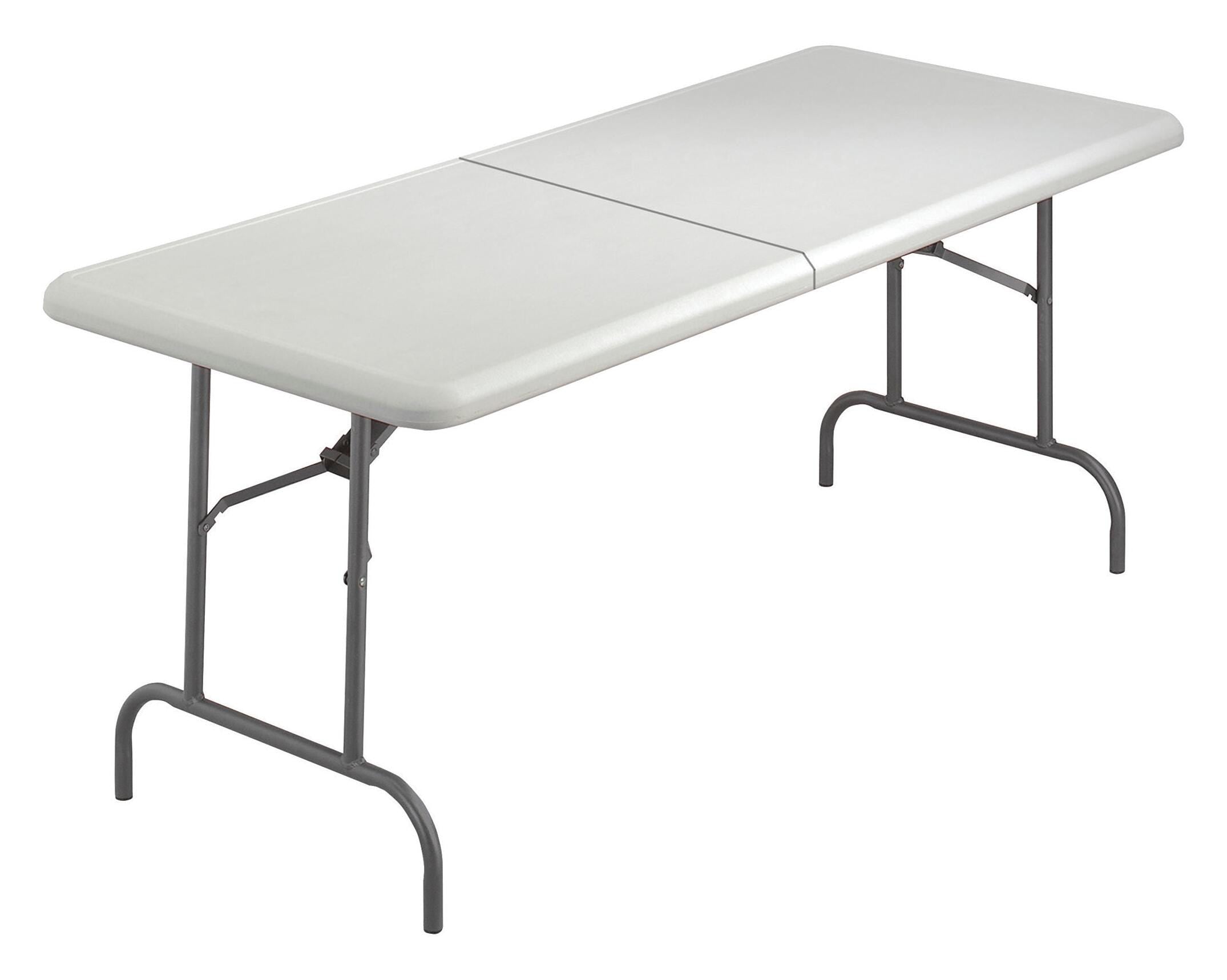 TABLE FOLDING BI-FOLD 250LB CAP 30X60X29 PLAT ICE65453