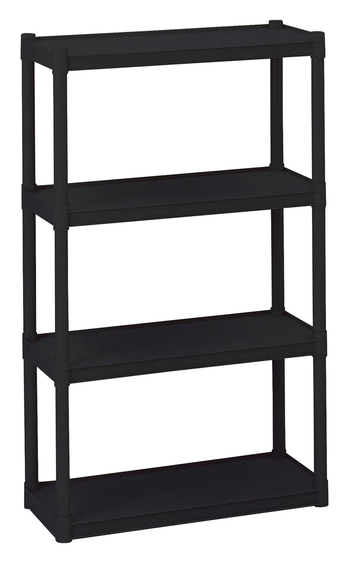 SHELF STORAGE SYSTEM OPEN 4-SHLF 32X13X54 BLK ICE20841