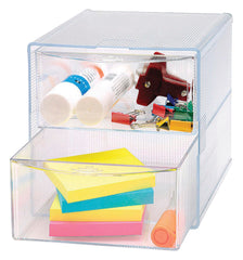ORGANIZER STORAGE 2-DRAWER CLEAR SPR82978