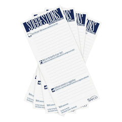 SUGGESTION CARD CASE OF 60 REFILLS 25/PK WHITE