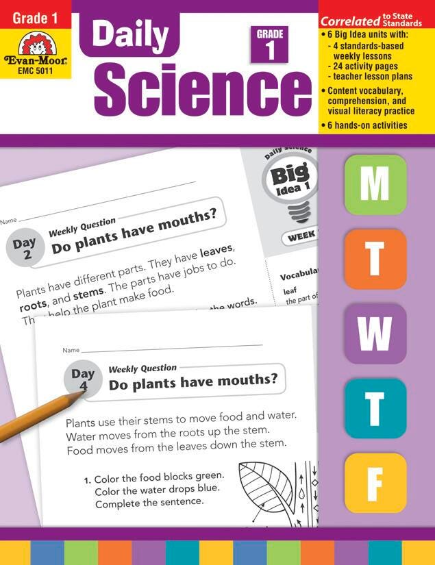 WORKBOOK - DAILY SCIENCE GR 1
