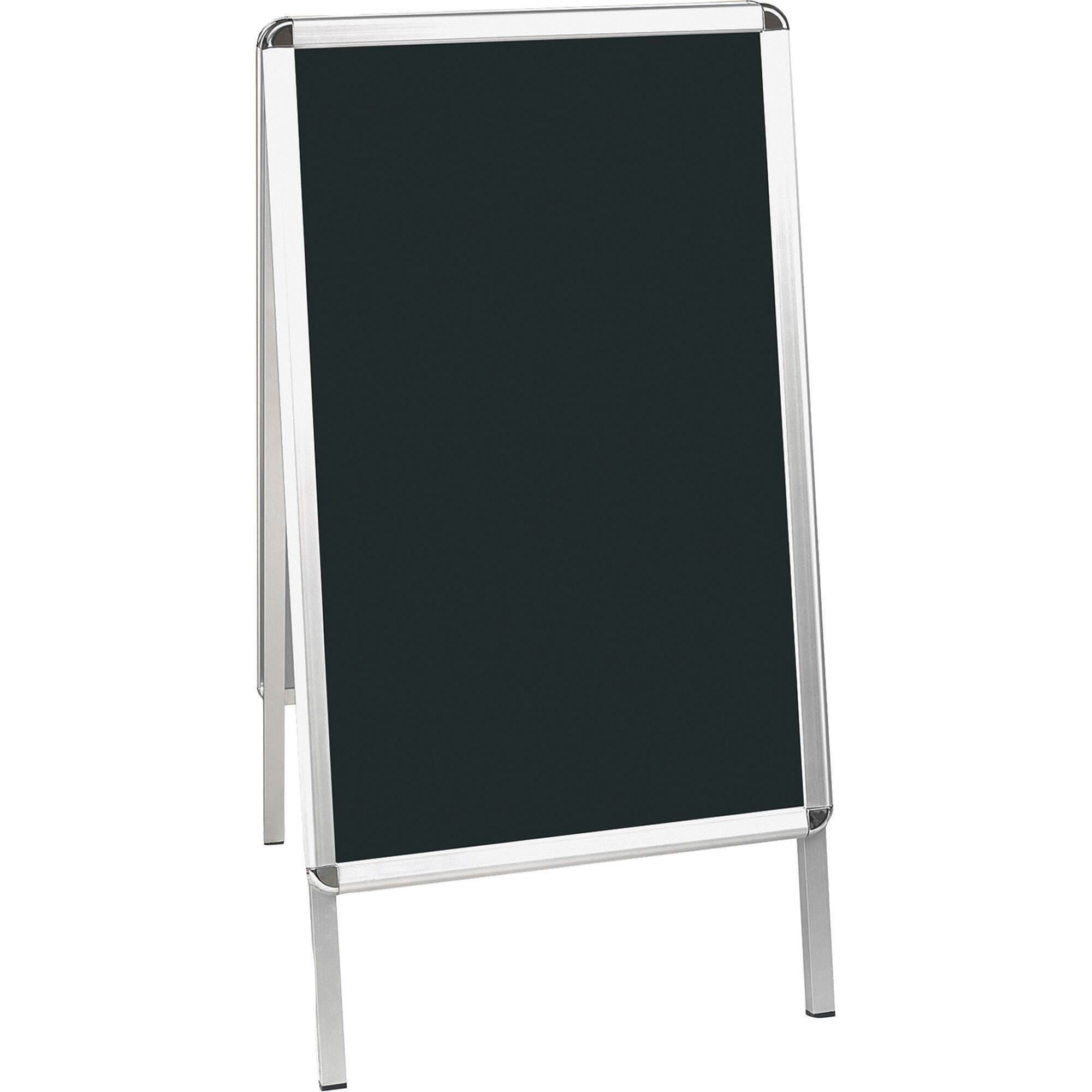 BOARD WET-ERASE REVERSIBLE 24X41 BLK/ALUM BVCDKT30505072