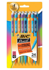 PENCIL MECHANICAL WITH ASSORTED BARREL 0.9MM PACK OF 24