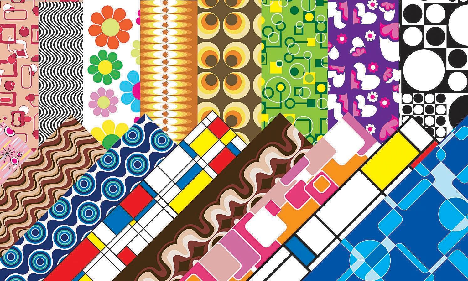 PAPER ROYLCO RETRO POP 8.5X11 PACK OF 32