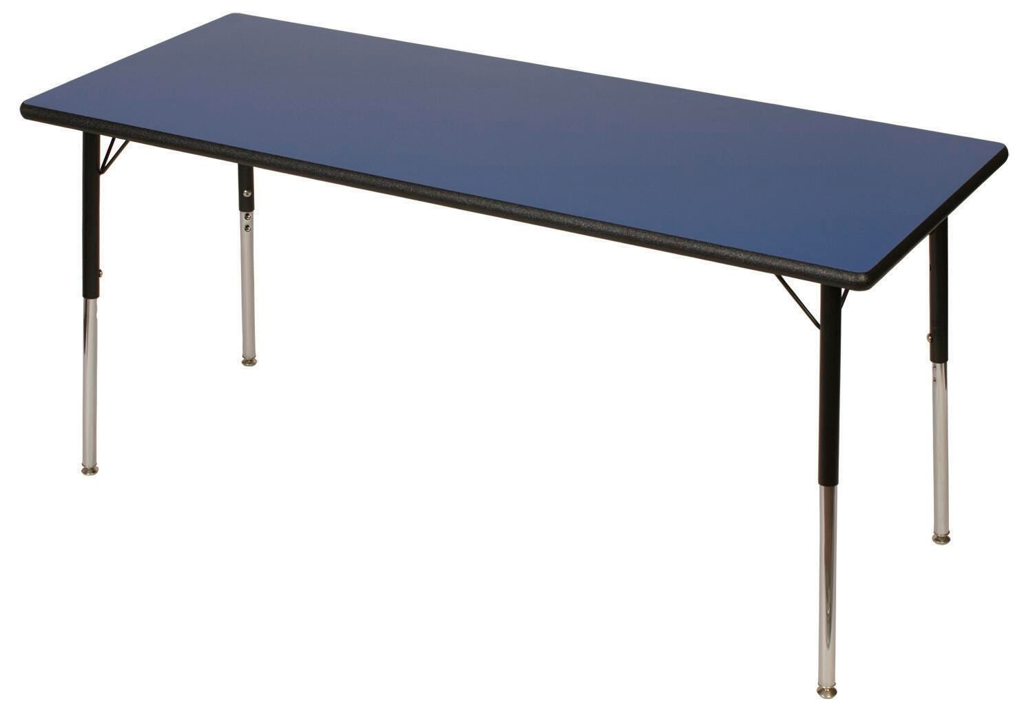 TABLE - CLASSROOM SELECT - RECTANGLE ACTIVITY TABLE - 84 W X 30 D IN - SPECIFY PRODUCT HEIGHT - LAMINATE - T-MOLD - SPECIFY TOP COLOR - SPECIFY EDGE COLOR - SPECIFY LEG COLOR - STANDARD
