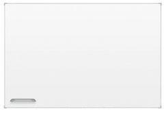 MARKERBOARD - MOORECO PORCELAIN STEEL WHITEBOARD ULTRA TRIM - 3 X 4 FT - SILVER TRIM