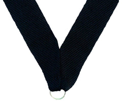 MEDALS.RECOGNITION.NECK RIBBON..BLACK.HR18