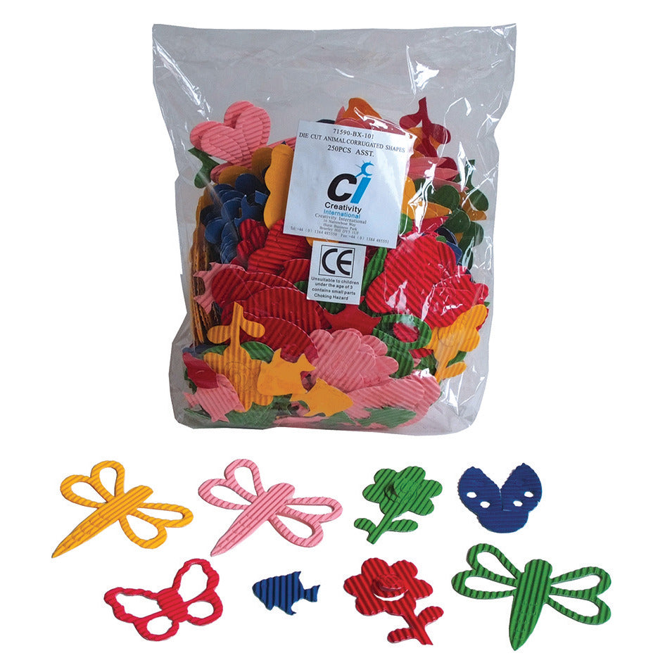 Paper Nature Die Cuts Pk250