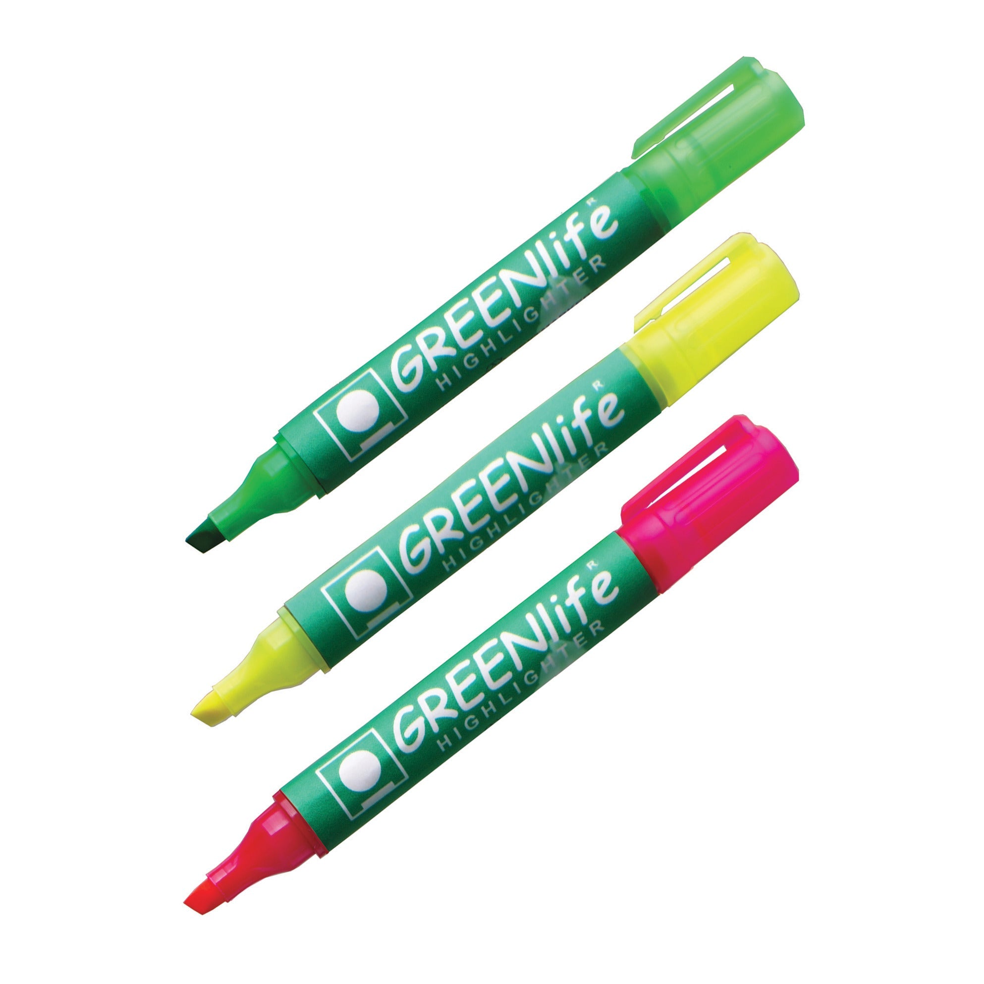 Highlighter Greenlife Yellow Bx 10