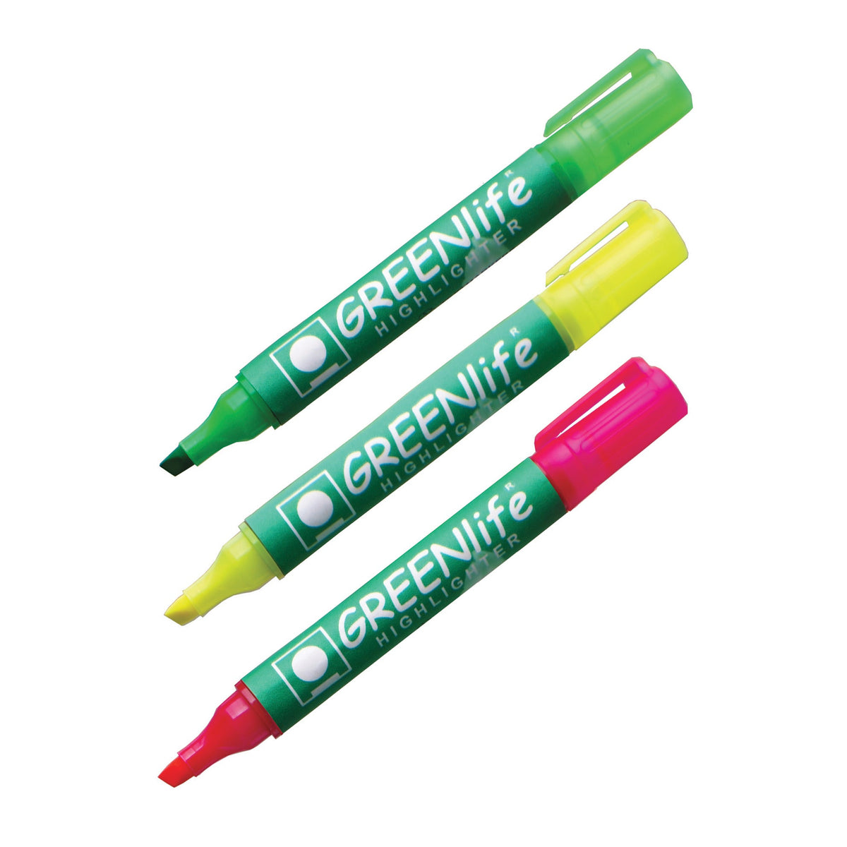 Highlighter Greenlife Yellow Bx 10