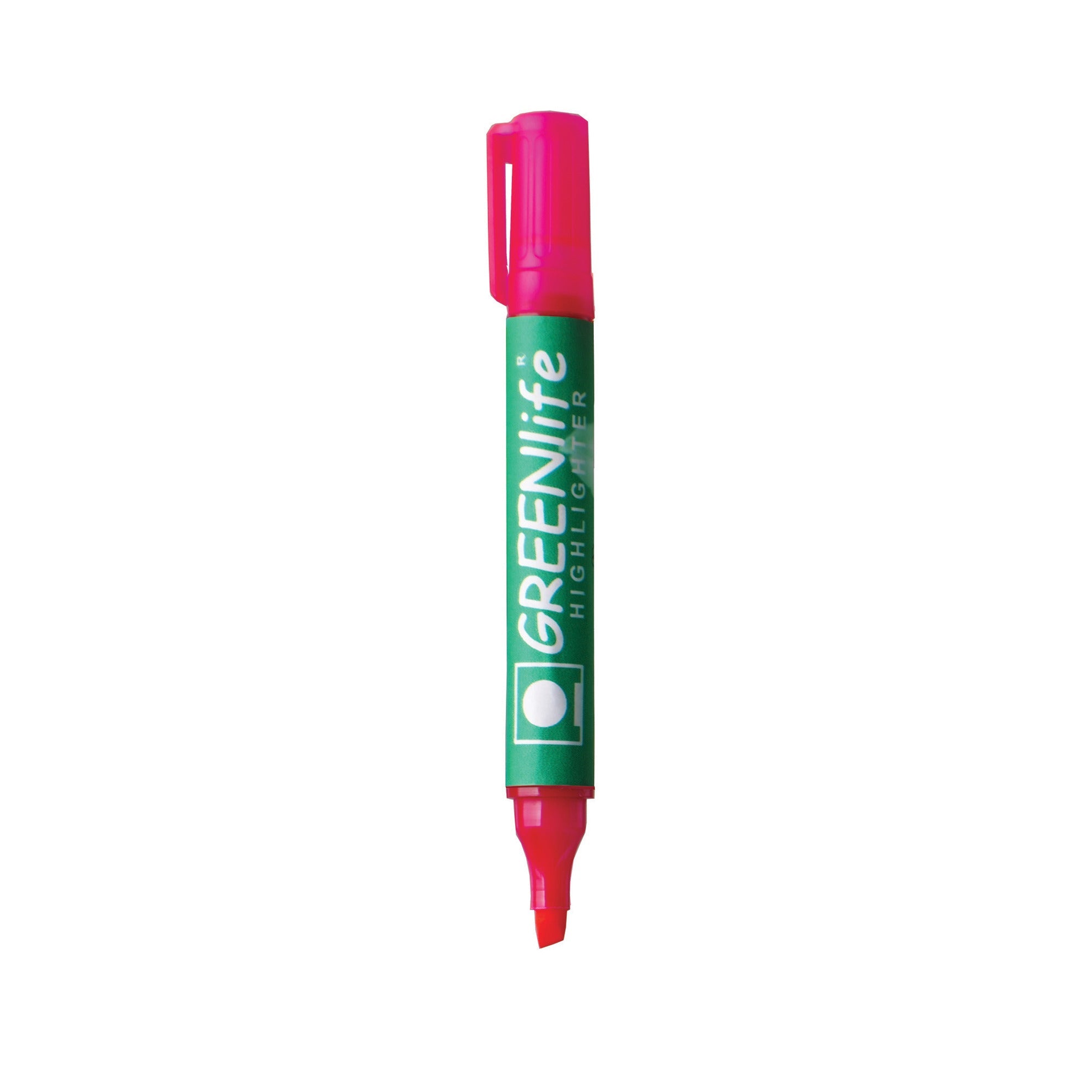 Highlighter Greenlife Pink Bx 10