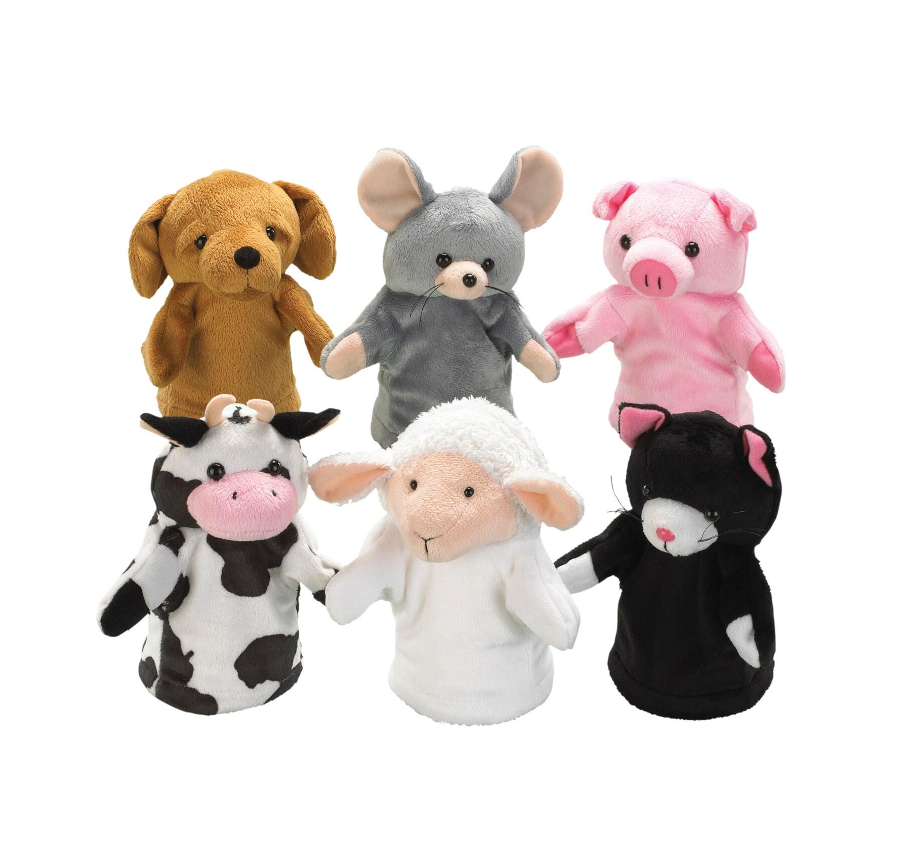 PUPPETS FARM ANIMALS SET OF 6
