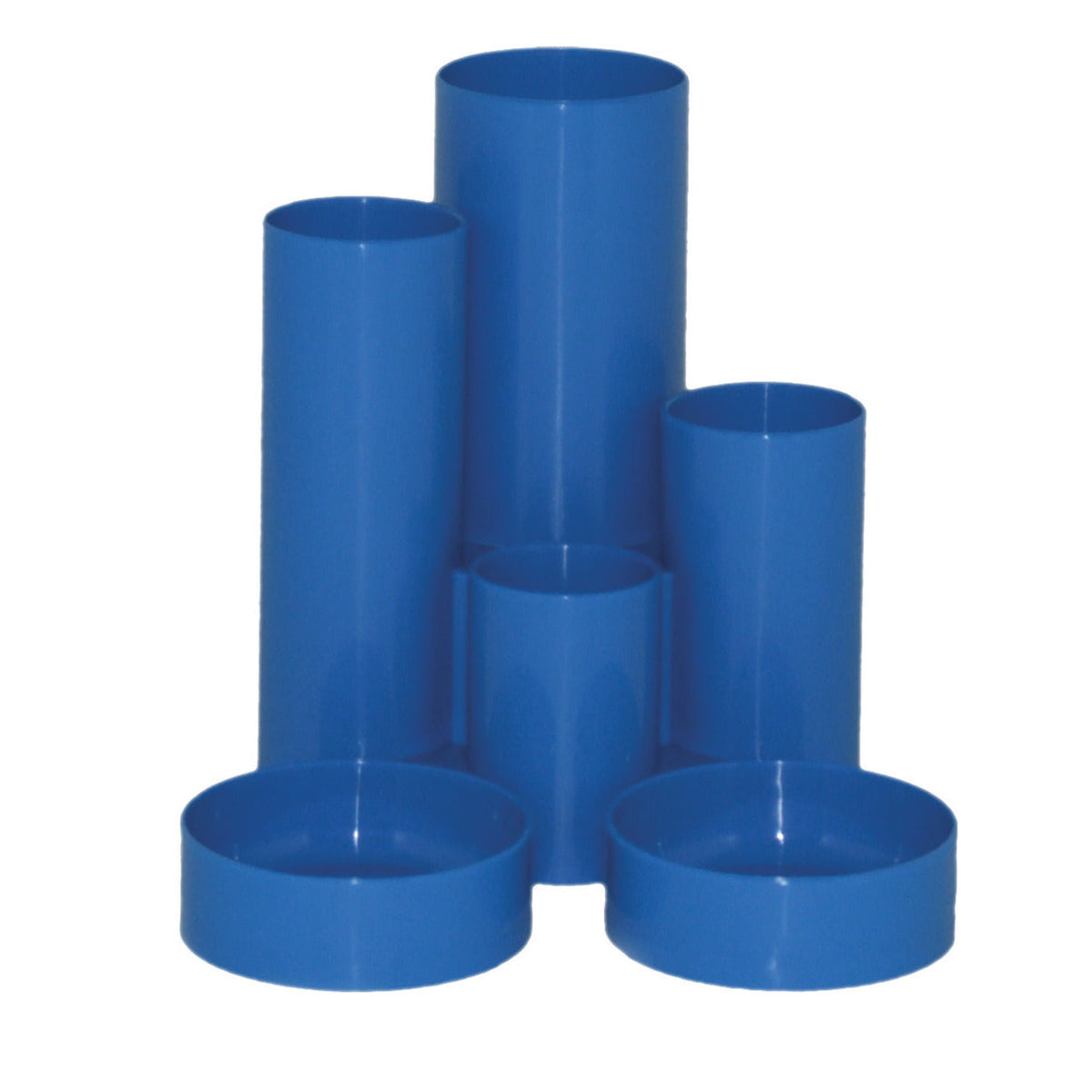 Desk Tidy Blue Tube Design Box 12
