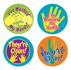 STICKERS HAND WASHING ROLL OF 200