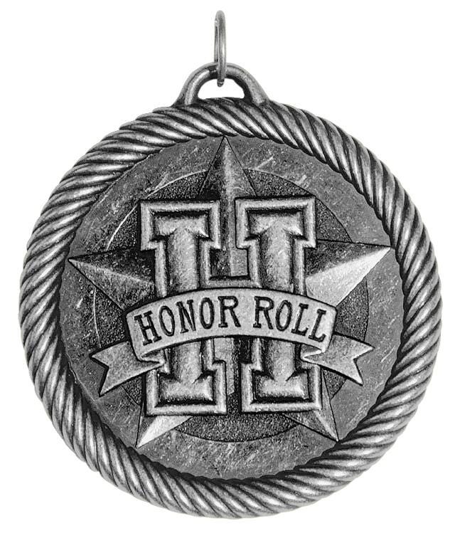 MEDALS.VALUE.HONOR ROLL..SILVER.VM254S